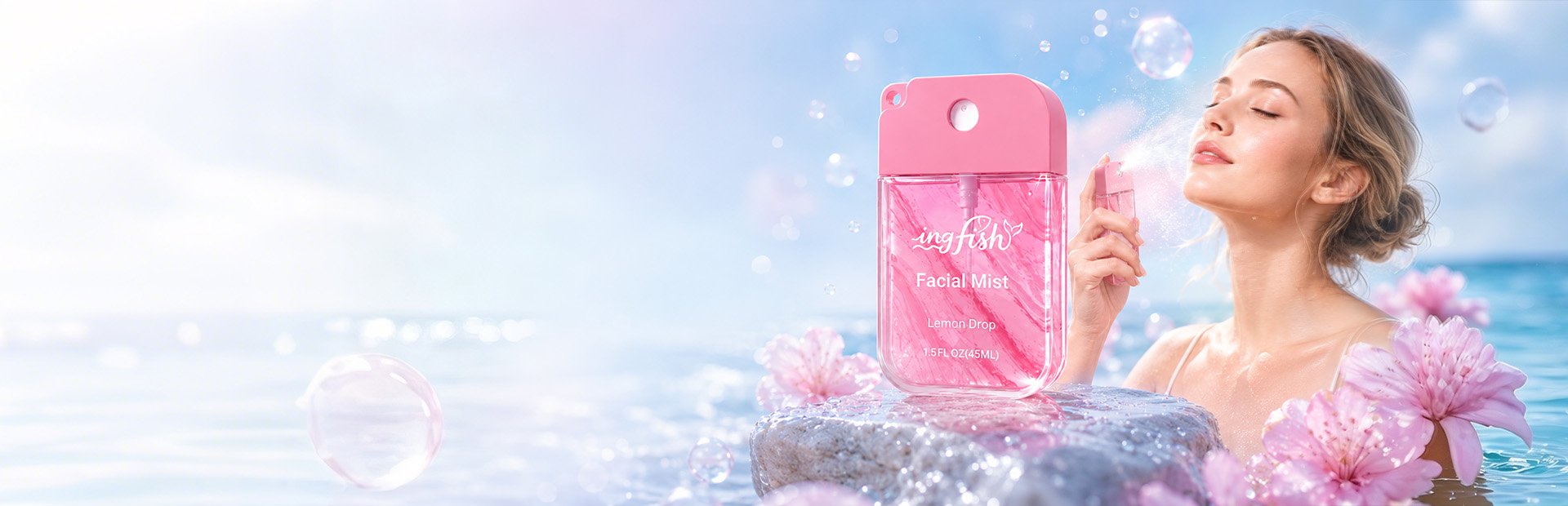Custom Card Mist Bottles For Skincare Lines